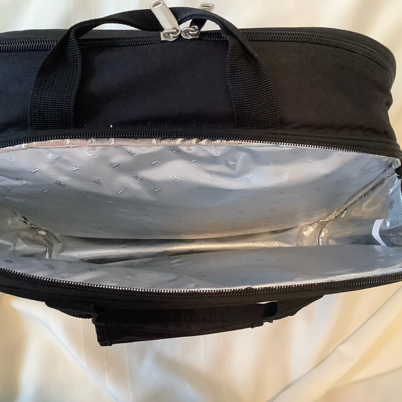 Black Canvas Picnic Bag - Picture 6 of 6